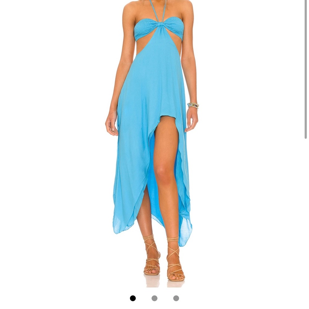 ISO MISHA Bandeau Maxi dress